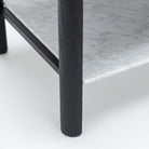 Tye Nightstand 60 - Black Oak & Bianca Carrara - Nightstands Tolv Loom Collection Dubai