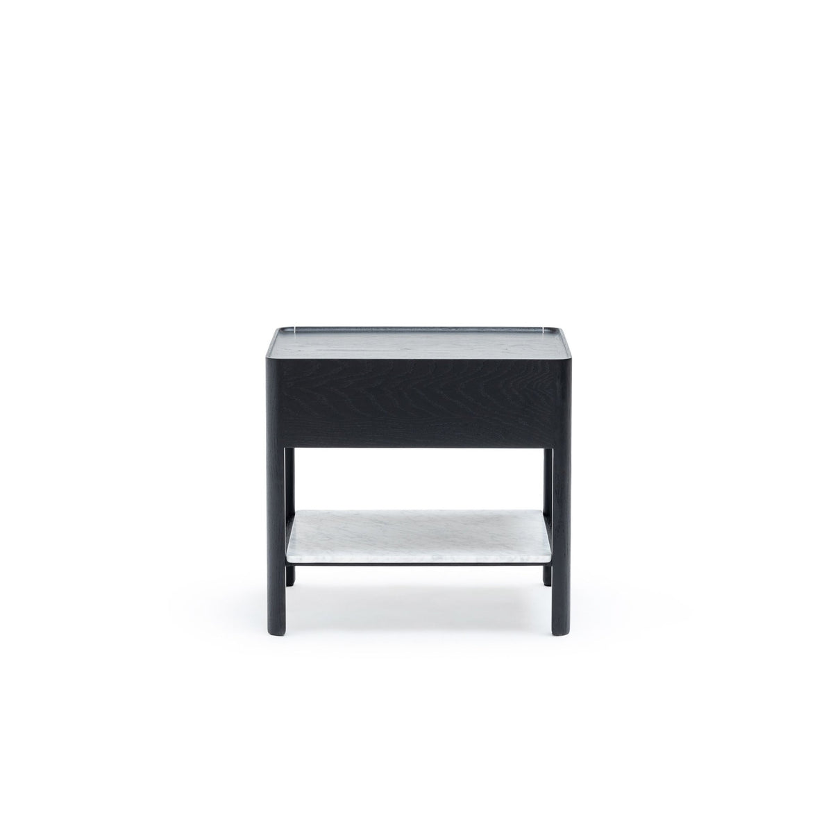 Tye Nightstand 60 - Black Oak & Bianca Carrara - Nightstands Tolv Loom Collection Dubai