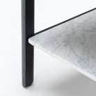 Tye Nightstand 60 - Black Oak & Bianca Carrara - Nightstands Tolv Loom Collection Dubai