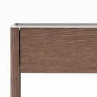Tye Nightstand 60 - Espresso Oak & Travertine - Nightstands Tolv Loom Collection Dubai