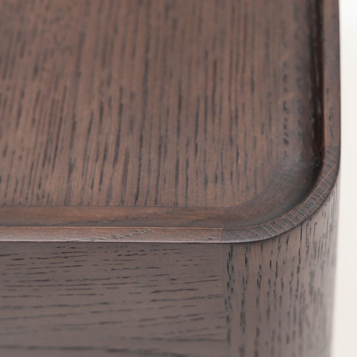 Tye Nightstand 60 - Espresso Oak & Travertine - Nightstands Tolv Loom Collection Dubai