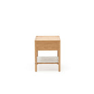 Tye Nightstand 60 - Light Oak & Bianca Carrara - Nightstands Tolv Loom Collection Dubai