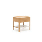Tye Nightstand 60 - Light Oak & Bianca Carrara - Nightstands Tolv Loom Collection Dubai