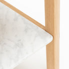 Tye Nightstand 60 - Light Oak & Bianca Carrara - Nightstands Tolv Loom Collection Dubai