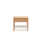 Tye Nightstand 60 - Light Oak & Bianca Carrara - Nightstands Tolv Loom Collection Dubai