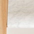 Tye Nightstand 60 - Light Oak & Bianca Carrara - Nightstands Tolv Loom Collection Dubai