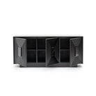 Verona 3 Door Sideboard - Black