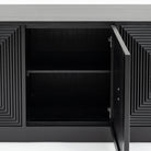 Verona 3 Door Sideboard - Black
