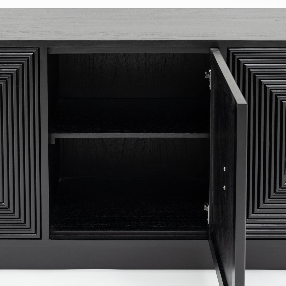 Verona 3 Door Sideboard - Black