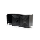 Verona 3 Door Sideboard - Black