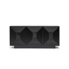Verona 3 Door Sideboard - Black