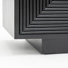 Verona 3 Door Sideboard - Black