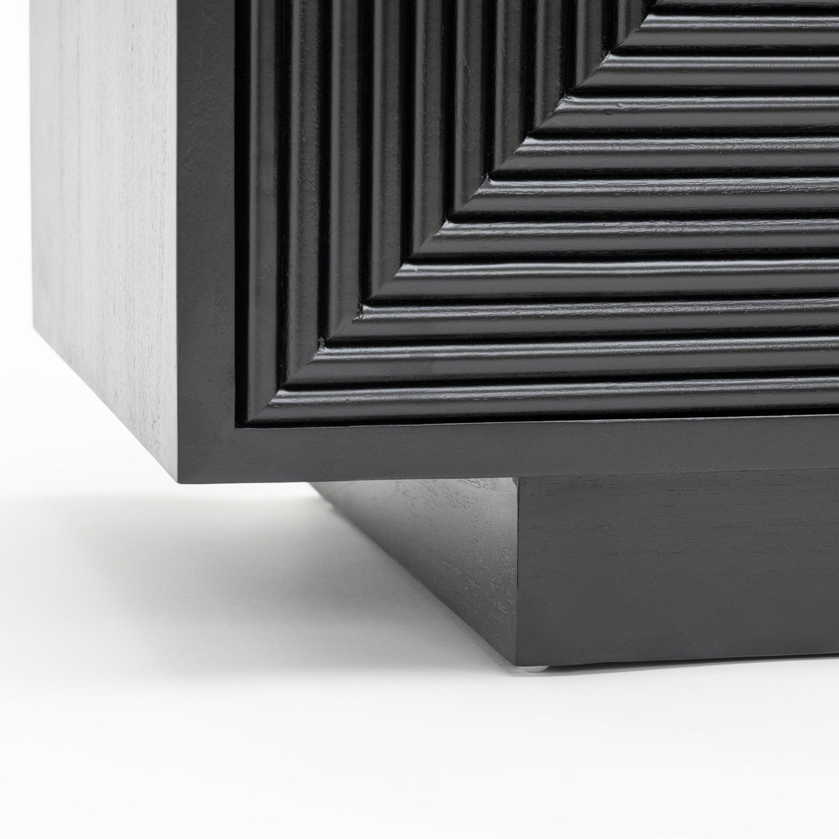 Verona 3 Door Sideboard - Black