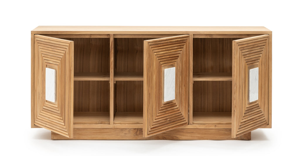 Verona 3 Door Sideboard - Natural.