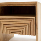 Verona Bedside Table - Natural - Nightstands Loom Collection Loom Collection Dubai