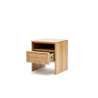 Verona Bedside Table - Natural - Nightstands Loom Collection Loom Collection Dubai