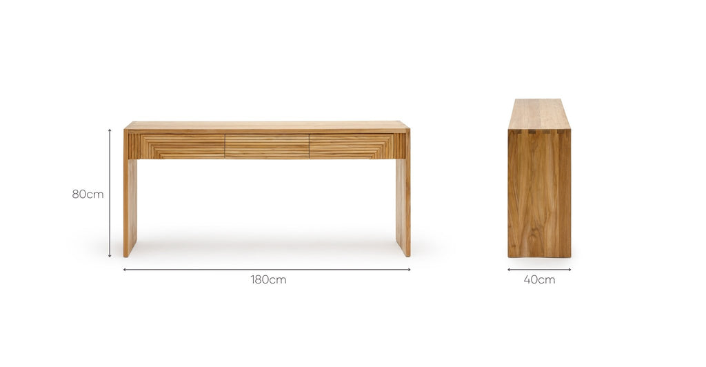 Verona Console - Natural.