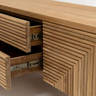 Verona Entertainment Unit - Natural - TV and Entertainment Units Loom Collection Loom Collection Dubai