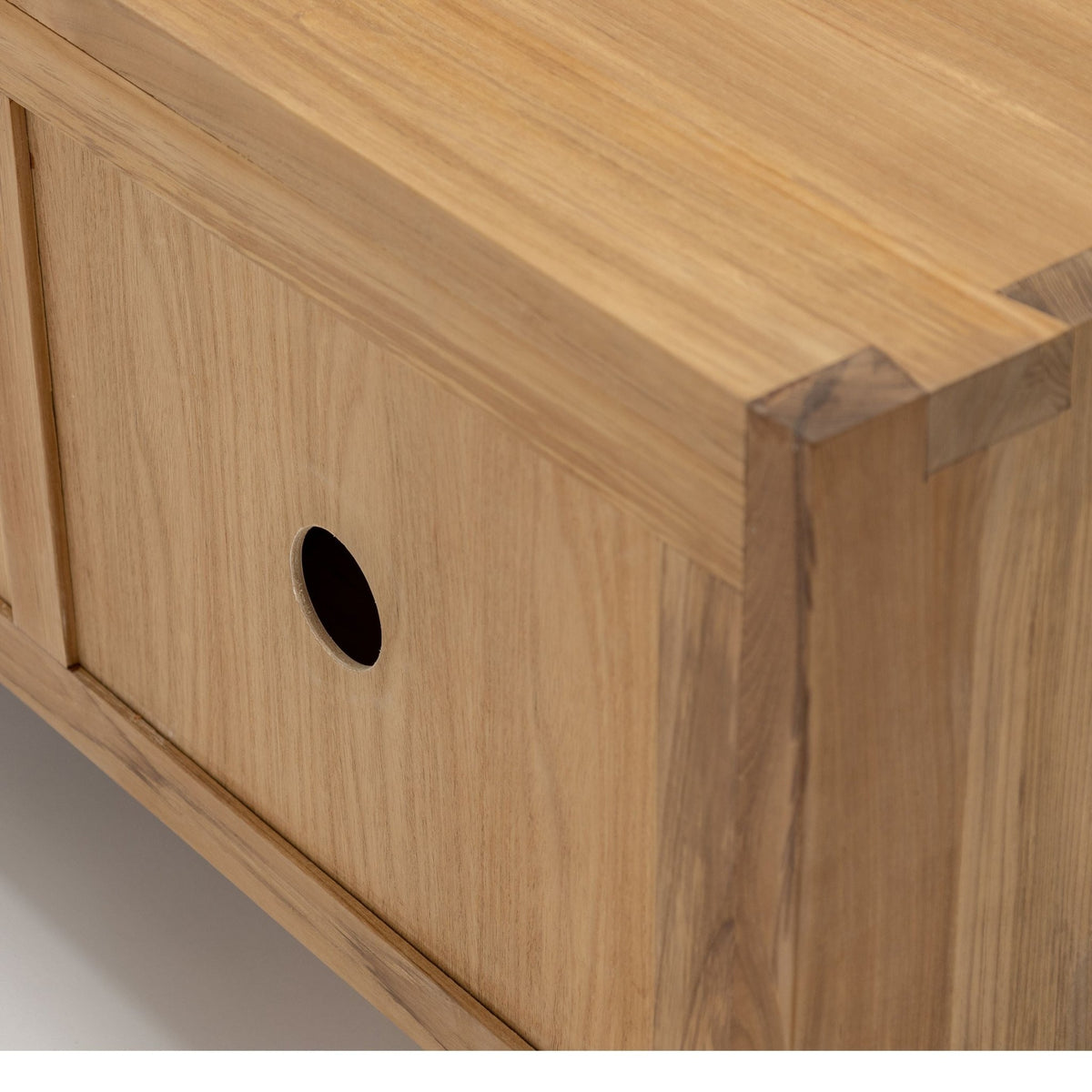 Verona Entertainment Unit - Natural - TV and Entertainment Units Loom Collection Loom Collection Dubai