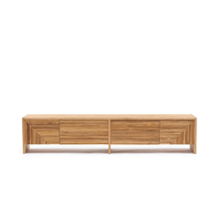 Verona Entertainment Unit - Natural - TV and Entertainment Units Loom Collection Loom Collection Dubai