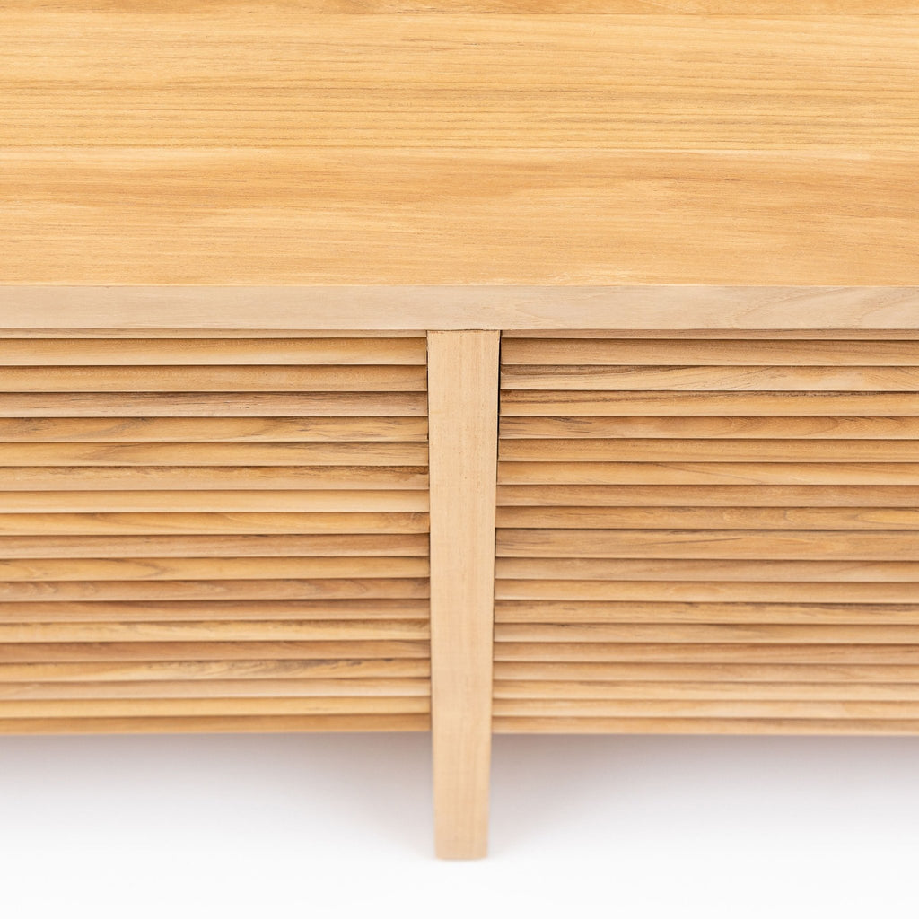 Verona Entertainment Unit - Natural - TV and Entertainment Units Loom Collection Loom Collection Dubai