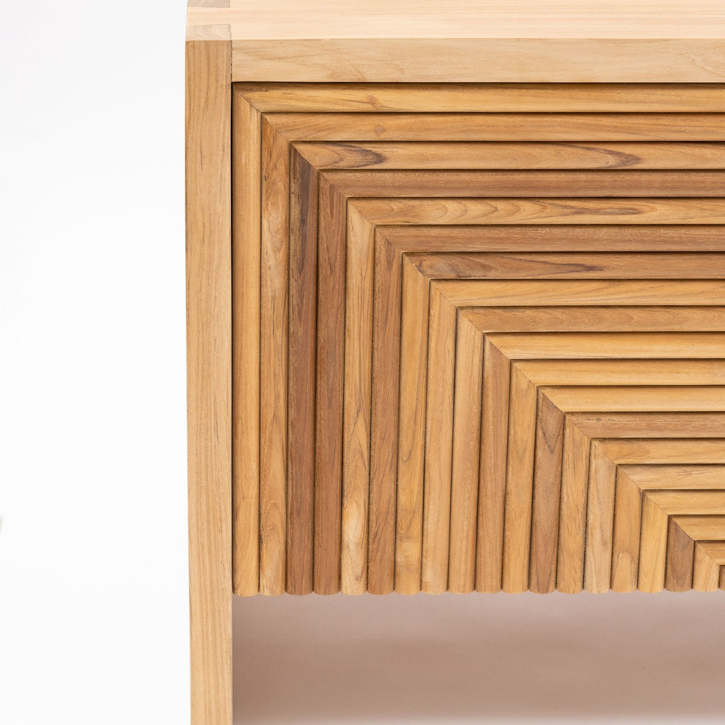 Verona Entertainment Unit - Natural - TV and Entertainment Units Loom Collection Loom Collection Dubai