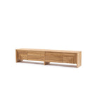 Verona Entertainment Unit - Natural - TV and Entertainment Units Loom Collection Loom Collection Dubai