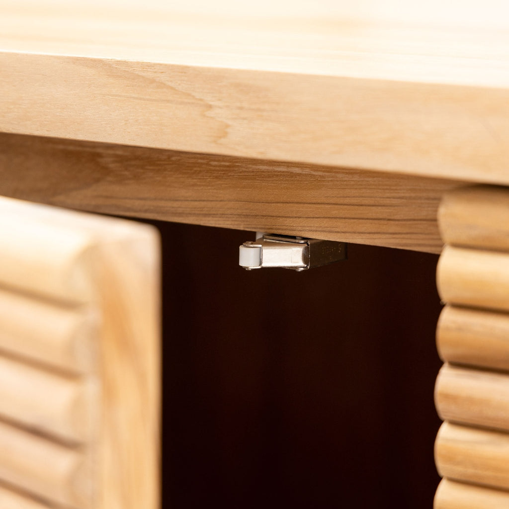 Verona Entertainment Unit - Natural - TV and Entertainment Units Loom Collection Loom Collection Dubai