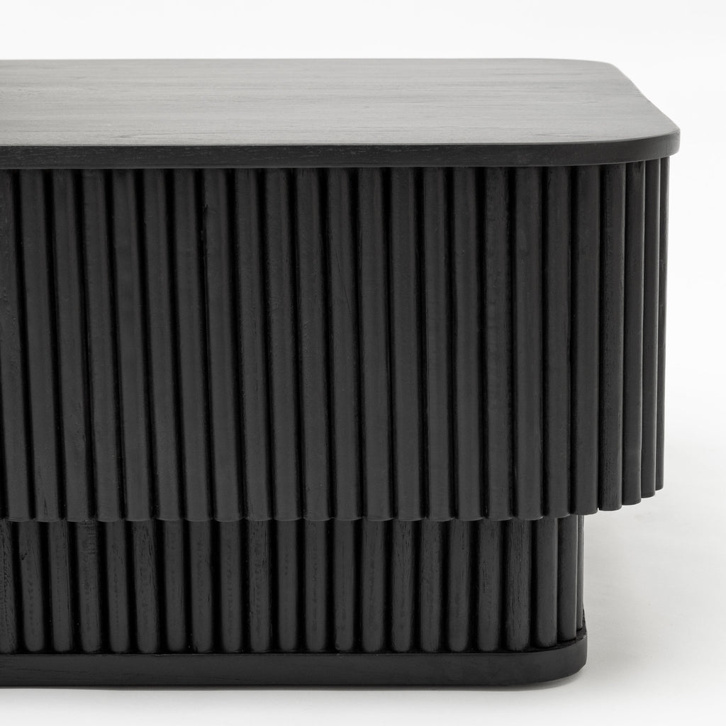 Verona Rectangular Coffee Table - Black - Coffee Tables Loom Collection Loom Collection Dubai