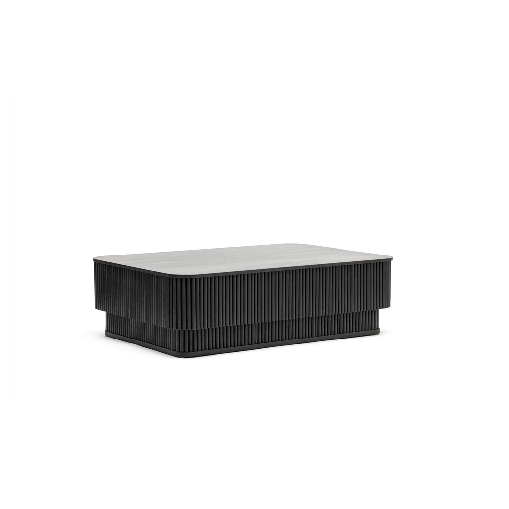 Verona Rectangular Coffee Table - Black - Coffee Tables Loom Collection Loom Collection Dubai
