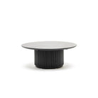 Verona Round Coffee Table - Black - Coffee Tables Loom Collection Loom Collection Dubai