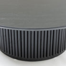Verona Round Coffee Table - Black - Coffee Tables Loom Collection Loom Collection Dubai