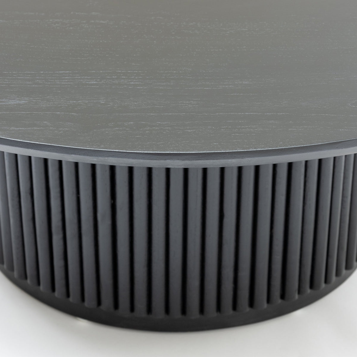 Verona Round Coffee Table - Black - Coffee Tables Loom Collection Loom Collection Dubai