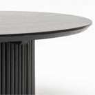Verona Round Coffee Table - Black - Coffee Tables Loom Collection Loom Collection Dubai