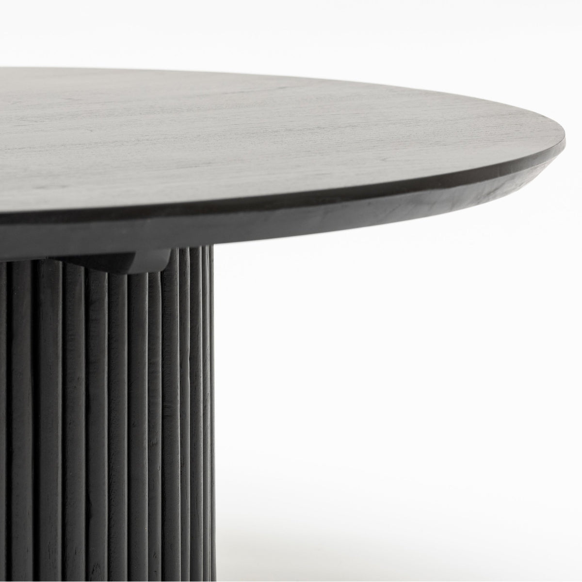 Verona Round Coffee Table - Black - Coffee Tables Loom Collection Loom Collection Dubai