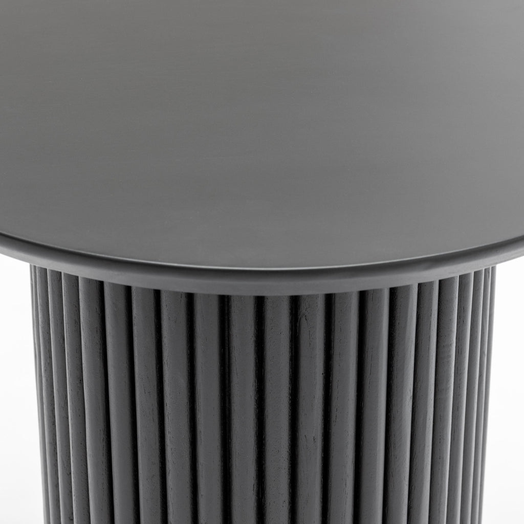 Verona Side Table - Black - Side Tables Loom Collection Loom Collection Dubai