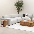 Verona Side Table - Natural - Side Tables Loom Collection Loom Collection Dubai