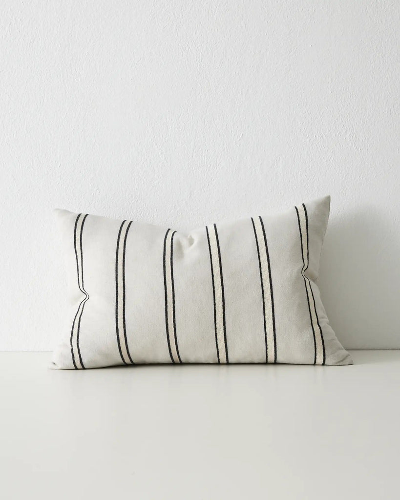 Vinnie Lumbar Cushion - Glacier - Loom Collection