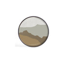 Wabi Sabi Round Glass Tray - Sand