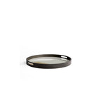 Wabi Sabi Round Glass Tray - Sand
