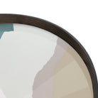 Wabi Sabi Round Glass Tray - Slate