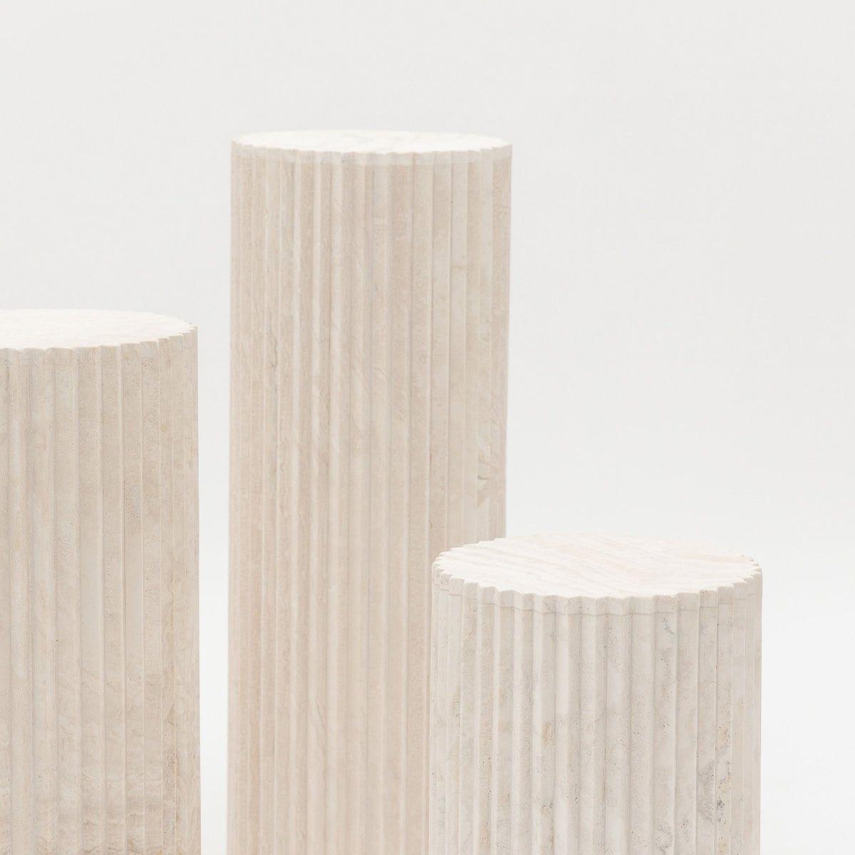 Wave Pedestal Low - Pedestals Loom Collection Loom Collection Dubai