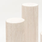 Wave Pedestal Medium - Pedestals Loom Collection Loom Collection Dubai