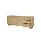 Wave Sideboard - Oak - Buffets & Sideboards Ethnicraft Loom Collection Dubai