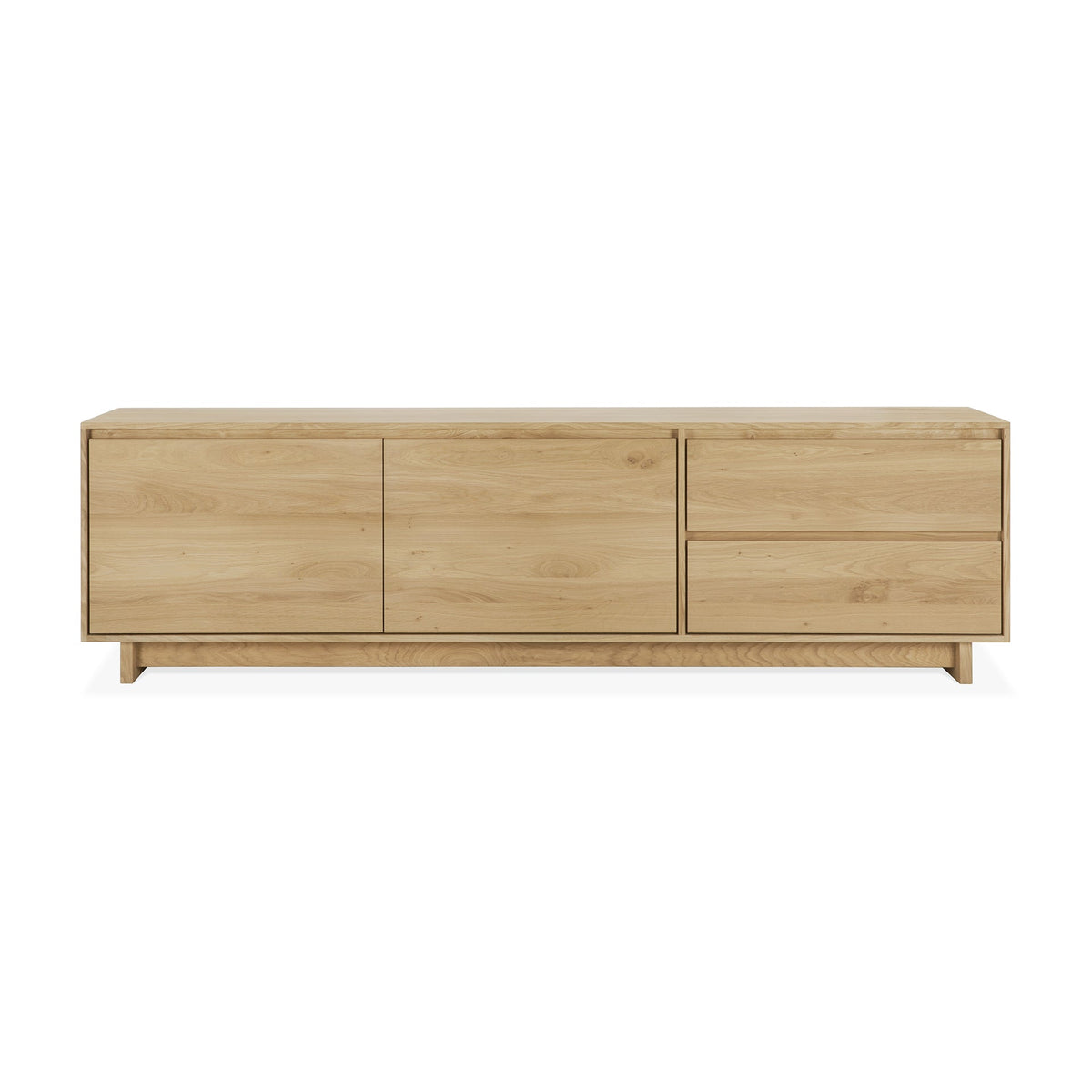 Wave TV Cupboard - Oak