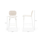 Westwood Bar Chair - Chalk