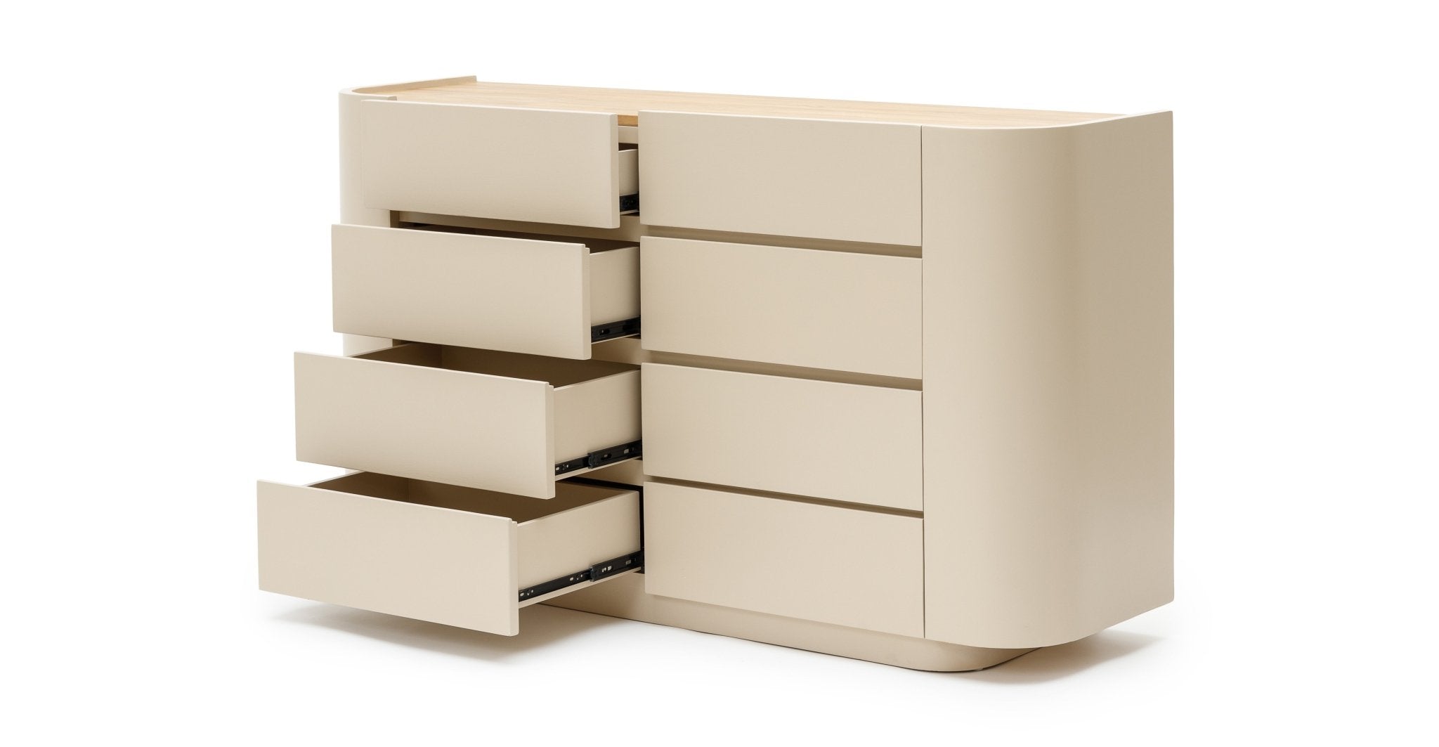 Willow Dresser - Beige - Loom Collection Willow Dresser - Beige - Loom Collection