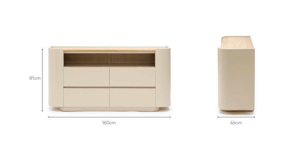 Willow Sideboard - Beige.