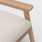 Wren Chair - Blonde Oak & Oatmeal - Accent Chairs Tolv Loom Collection Dubai