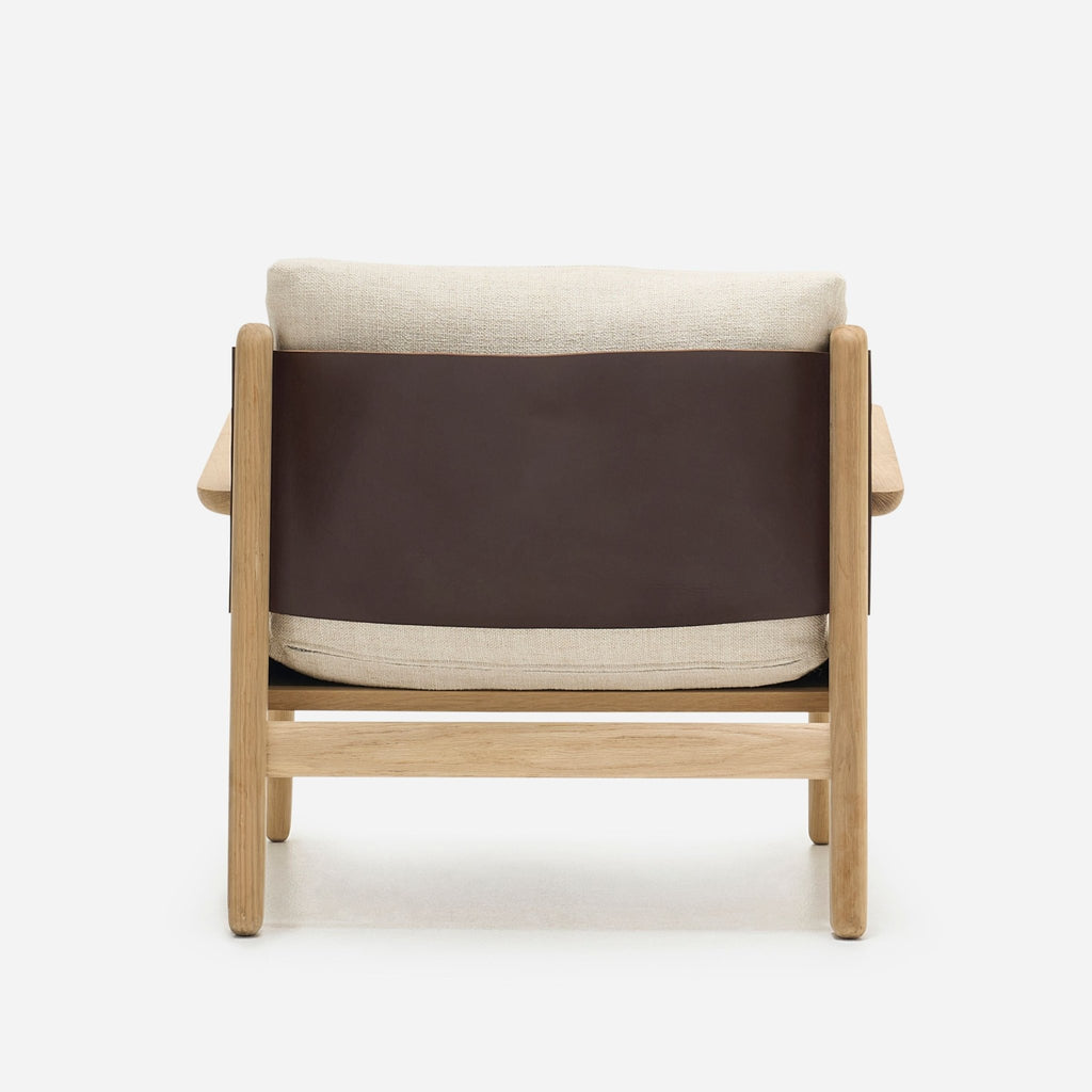 Wren Chair - Blonde Oak & Oatmeal - Accent Chairs Tolv Loom Collection Dubai